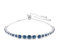 Bracelet Tennis Imber Emily, Diverses tailles rondes, Bleu, Métal rhodié OS