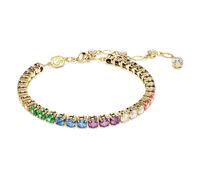 Swarovski Bracelet 'Matrix' bleu / or / vert / violet, Taille M