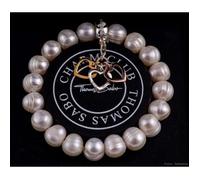 BRACELET Thomas Sabo Argent sterling 925/1000 avec Perle de Culture. AIR-A1323-450-14-M.