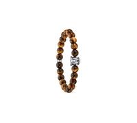 Bracelet - THOMAS SABO - Tigre Marron - Argent 925 - Élastique - Pierre Tigre