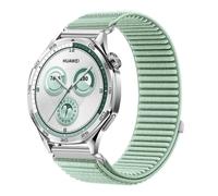 Bracelet Tissé en Nylon Compatible avec Huawei Watch 5/GT6/GT5/Pro, Samsung, Garmin - Multiples Couleurs Green 18 mm