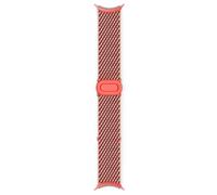 Google Bracelet pour montre intelligente Tissé pour Pixel Watch 137-203 mm Corail