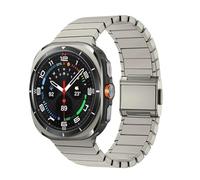 Bracelet titane auto-ajustable fit for Samsung Watch 7 Ultra 47mm(Titanium)
