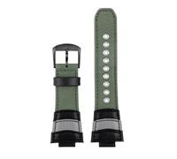Bracelet toile nylon, attache convexe 14/16mm, respirant imperméable pour CASIO GST-B400 GST-B200 GA2100
