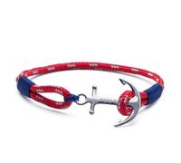 Bracelet - Tom Hope - Arctic Blue U - Rouge - Argent - Unisexe