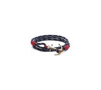 Bracelet - Tom Hope - Atlantic - Double Tour - Cordage Marin - Ancre Dorée 24K