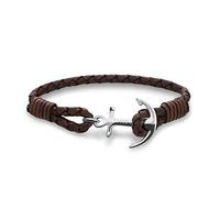 Bracelet Tom Hope en Cuir Marron