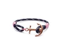 Bracelet - TOM HOPE - Tissu Bleu - Métal - Mixte - Élégant et Résistant