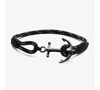 Bracelet TOM HOPE Triple Black One Ancre Noir - XS : 15 à 16.5 cm - Nautisme et Aventure