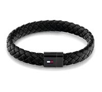Tommy Hilfiger Jewelry Bracelet en Cuir Tressé pour Homme Couleur Noire - 2790331