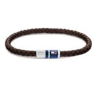 Tommy Hilfiger Jewelry Bracelet en Cuir Tressé pour Homme Couleur Marron - 2790295