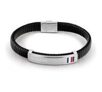 Tommy Hilfiger Jewelry Bracelet pour Homme en Cuir Couleur Noire - 2790349