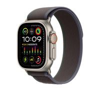 Apple MT613ZM/A accessoire intelligent à porter sur soi Bande Noir, Bleu Nylon, Polyester recyclé, Titane, Spandex