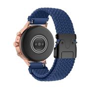 Bracelet Tressé Compatible avec Bracelet Fossil GEN 6 42mm/Gen 5E 42mm Boucle de Type Parachute, Tressé Bracelet de remplacement de sport souple Bande pour Fossil GEN 6 42mm/Gen 5E 42mm (15)