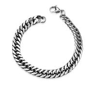 Bracelet Tressé En Titane Pour Hommes, Plaqué Argent, Charmant, Fête, Voyage, Décontracté, Club, À La Mode