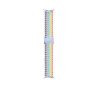 Bracelet tressé Google Pixel Watch - Compatible avec Pixel Watch et 2, et 3 et 4 de 41 mm - Fiertés Arc-en-ciel (Made by Google)