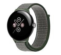 Bracelet tressé pour Google Pixel Watch 4 45 mm - Bracelet de rechange élastique souple en nylon - Boucle sport pour Google Pixel Watch 4 45 mm, Eine Grösse, Nylon, 0