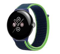 Bracelet tressé pour Google Pixel Watch 4 45 mm - Bracelet de rechange élastique souple en nylon - Boucle sport pour Google Pixel Watch 4 45 mm, Eine Grösse, Nylon, 0