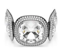 Bracelet Una Angelic, Taille coussin, Blanc, Métal plaqué ruthénium OS