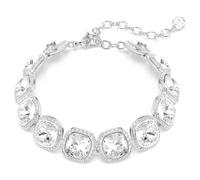 Bracelet Una Angelic, Taille coussin, Blanc, Métal rhodié OS