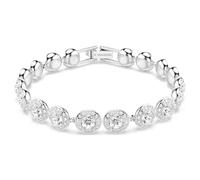 Bracelet Una Angelic, Taille ronde, Blanc, Métal rhodié OS