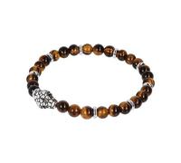 Bracelet Unisexe Albert M. Wsox00210.Tg En Argent 925 Et Pierres D'?Il De Tigre - Collection Mistery