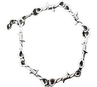 Bracelet unisexe Hip-Hop style punk gothique fil barbelé ras du cou bracelet bijoux cadeau pulsera Gife pour homme femme pratique et professionnel
