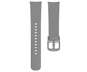 Bracelet universel 20 mm Amazfit Bip/GTS/Bip Lite/Huawei/Samsung/Cool Oslo Caoutchouc Gris