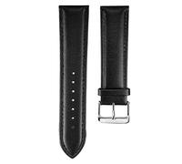 Bracelet universel 20 mm Amazfit Bip/GTS/Bip Lite/Huawei/Samsung/Cool Oslo similicuir noir