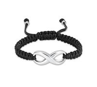 Bracelet urne crémation infini pour cendres pour un être cher en acier inoxydable, bijou commémoratif réglable, bracelet souvenir, en acier inoxydable, sans pierre précieuse