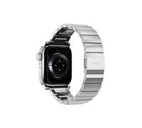 Nomad – Bracelet Apple Watch NM1A4HSXS0 – Maillons magnétiques acier inoxydable Argenté 42/44/45/49mm
