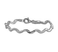 Bracelet Vague Silberdream 18,5cm Bracelet Femme Argent Sterling 925 Sda448j