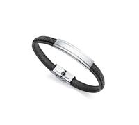 Bracelet - Viceroy - Air 14013P01010 - Acier - Cuir noir - 21,5 cm