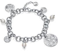 Bracelet - Viceroy - Chic 75274P01000 - Argent - 17,5 cm - Pendentifs avec perles synthétiques