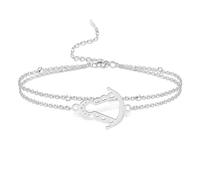 Bracelet Vierge Marie pour femmes Bracelet Virgen de Guadalupe en acier inoxydable Fait main Cordon tressé Cadeau religieux chrétien pour confirmation Baptême Première communion (argent superposé)