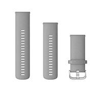 Bracelet vivoactive 4S, 18mm, Silicone Gray Boucle Stainless