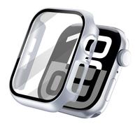 imoshion Coque rigide à couverture complète pour Apple Watch 10 / 11 - 42 mm - Argent