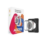 Accezz Protecteur d'écran avec applicateur pour Apple Watch Series 7-9 - 41 mm