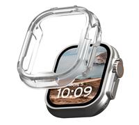Urban Armor Gear Scout Case pour Apple Watch Ultra/Watch Ultra 2 (49mm) Housse (résistante aux Chutes et aux Chocs, Apple Watch Case Selon la Norme Militaire américaine, Protection d'écran) Ice