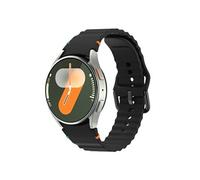 imoshion Bracelet Wave en silicone pour Samsung Galaxy Watch 4 / 5 / 6 / 7 / FE (20 mm) - Noir