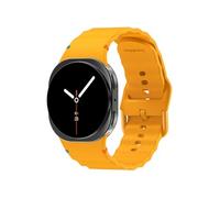 imoshion Bracelet Wave en silicone pour Samsung Galaxy Watch 8 (40/44mm) / Classic (46mm) - Jaune