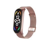 Bracelet Xiaomi Mi Band 7 Bracelet milanais pliant avec système de clic Rose