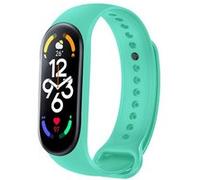 Bracelet Xiaomi Mi Band 7 imoshion Bracelet en silicone avec système de clic fermeture ronde Menthe verte G
