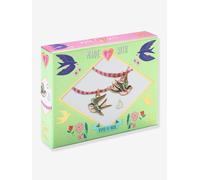 Bracelet you&me Rubans Oiseaux vert TU