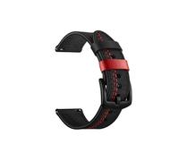 Bracelet Zeblaze GTR 3 Pro en cuir PU KRD19 22 mm | Couleur: Noir Noir