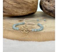 Bracelet zen en aigue marine
