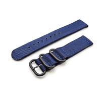 Bracelet Zulu 2 pièces nylon G10 ONE MORE STRAP avec boucle Satiné et Noir PVD en acier inoxydable 304 montre militaire survivor 18mm 20mm 22mm 24mm Noir gris 007 Vert Beige Bleu, 22mm, Nylon Papier