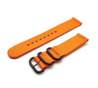 Bracelet Zulu 2 pièces nylon G10 ONE MORE STRAP avec boucle Satiné et Noir PVD en acier inoxydable 304 montre militaire survivor 18mm 20mm 22mm 24mm Noir gris 007 Vert Beige Bleu, 24mm, Nylon Papier