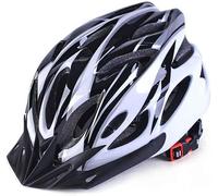 Braceletlxy Casques pour Enfants, Casque Léger Ajustable pour Enfant pour Le Vélo De Sport De Rue, La Trottinette, Le Patin à Roues Alignées, White Black, One Size