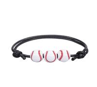 Bracelets à breloques sur le thème du sport pour filles | Favoris des fans d'équipe, bracelets de sport idéaux pour enfants, cadeaux de fête et cadeaux, Plastique